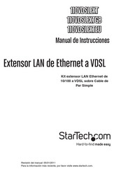 StarTech.com 110VDSLEXT Manual De Instrucciones