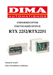 Dima Automatismos RTX2251 Manual De Usuario