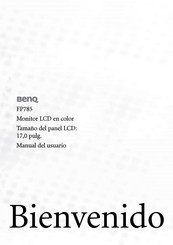 BenQ FP785 Manual Del Usuario