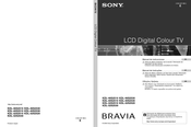 Sony Bravia KDL-46S2530 Manual De Instrucciones