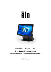 ELO E Serie Manual De Usuario