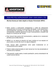 Impac 1500 LTS Manual De Usuario