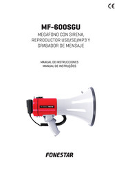 FONESTAR MF-600SGU Manual De Instrucciones