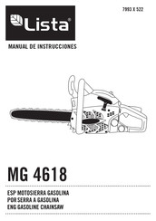 Lista MG 4618 Manual De Instrucciones