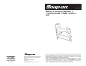 Snap-On 870015 Manual De Instrucciones