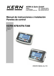 KERN KFN-TAM Manual De Instrucciones