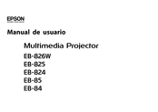 Epson EB-824 Manual De Usuario