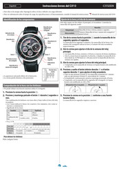 Citizen G910 Manual De Instrucciones