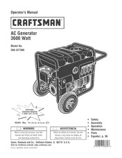 Craftsman 580.327360 Instrucciones De Uso