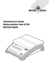 Mettler Toledo Viper EX SW Instrucciones De Manejo