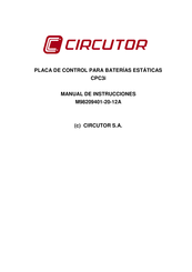 Circutor CPC3i Manual De Instrucciones