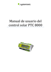 systemtronic PTC 8000 Manual De Usuario