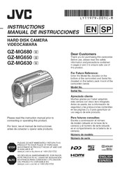 JVC GZ-MG650U Manual De Instrucciones