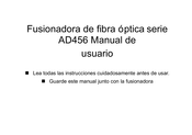 AD Instruments AD456 Serie Manual De Usuario