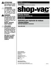 Shop-Vac MAC Serie Manual Del Usuario