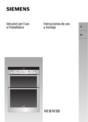 Siemens HB 56 M 550 Instrucciones De Uso Y Montaje