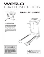 Weslo CADENCE C6 Manual Del Usuario