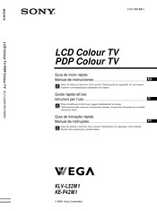 Sony Wega KE-P42M1 Manual De Instrucciones