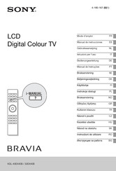 Sony Bravia KDL-32EX40B Manual De Instrucciones