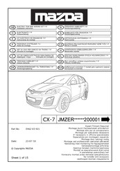 Mazda EH62-V3-921 Instrucciones De Montaje