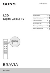 Sony Bravia KDL-22PX300 Manual De Instrucciones