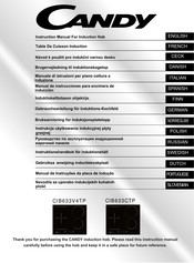 Candy CIB633CTP Manual De Instrucciones