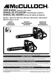 McCulloch MacCat Super 16 AV Manual Del Usuario