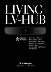 Audio Pro LIVING LV-HUB Manual Del Propietário