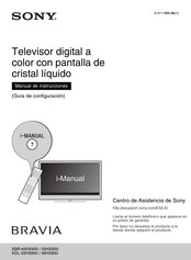 Sony BRAVIA XBR-55HX950 Manual De Instrucciones