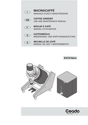 Ceado E37Z-Hero Manual De Uso Y Mantenimiento