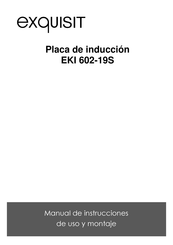 Exquisit EKI 602-19S Manual De Instrucciones