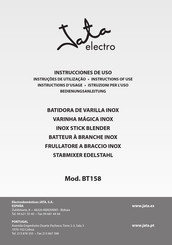 Jata electro BT158 Instrucciones De Uso