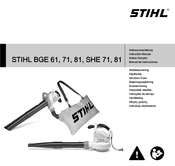 Stihl SHE 81 Manual De Instrucciones