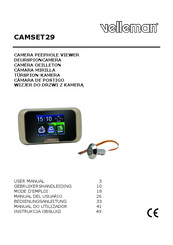 Velleman CAMSET29 Manual Del Usuario