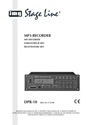 IMG STAGELINE DPR-10 Manual De Instrucciones