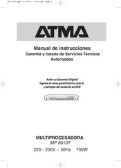 ATMA MP 8610T Manual De Instrucciones