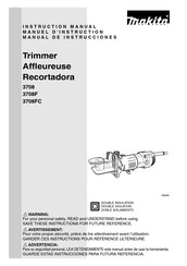 Makita 3708 Manual De Instrucciones