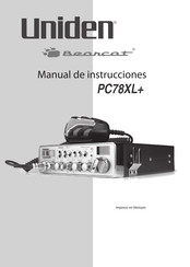 Uniden Beancat PC78XL+ Manual De Instrucciones