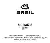 BREIL CHRONO 8162 Manual De Instrucciones