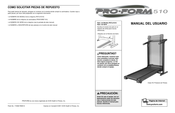 Pro-Form 510 Manual Del Usuario