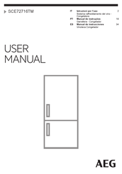 AEG SCE72716TM Manual De Instrucciones