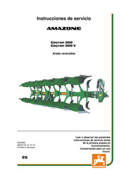 Amazone Cayron 200 V Instrucciones De Servicio