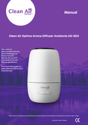 Clean Air Optima AD-303 Manual Del Usuario