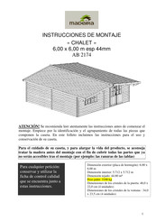 Madeira CHALET Instrucciones De Montaje