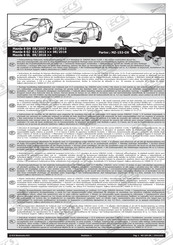 ECS Electronics MZ-153-DX Instrucciones De Montaje