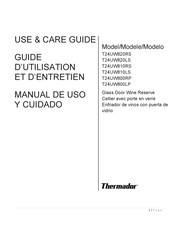 Thermador T24UW800RP Manual De Uso Y Cuidado