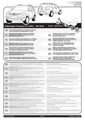 ECS Electronics VW-103-D1 Instrucciones De Montaje