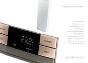 Jacob Jensen Temperature Station Manual Del Usuario