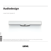 Loewe Audiodesign Instrucciones De Manejo