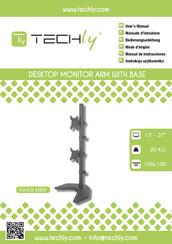 Techly ICA-LCD 2520V Manual De Instrucciones